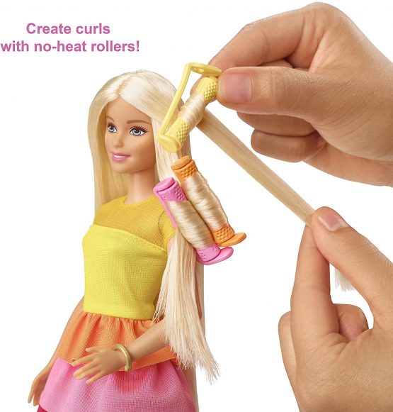Barbie Ultimate Curls Doll and Playset - Image 3