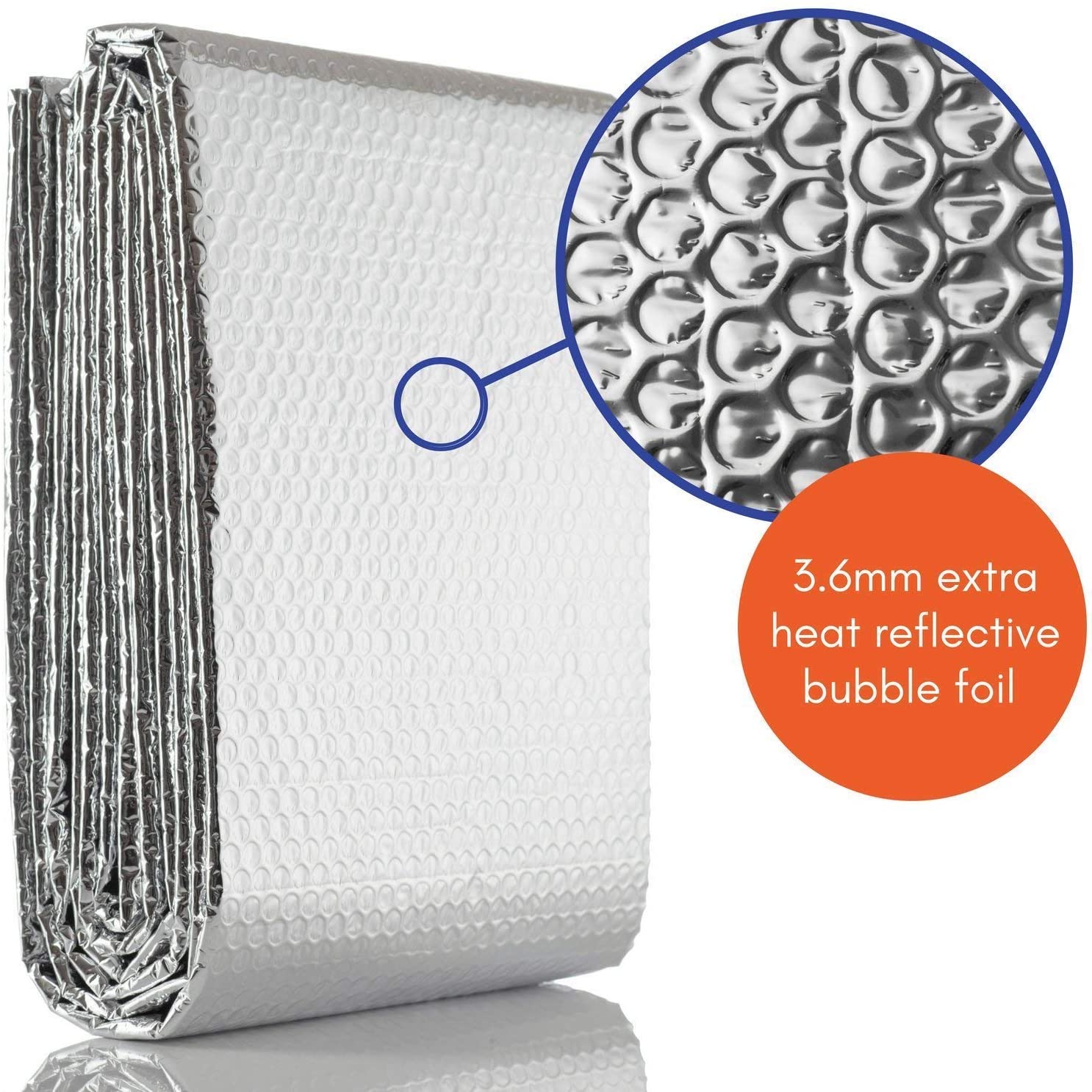 SuperFOIL Radpack Radiator Insulation Reflective Foil, 0.6m x 5m, Enhances Radiator Efficiency, Easy to Install - Image 2