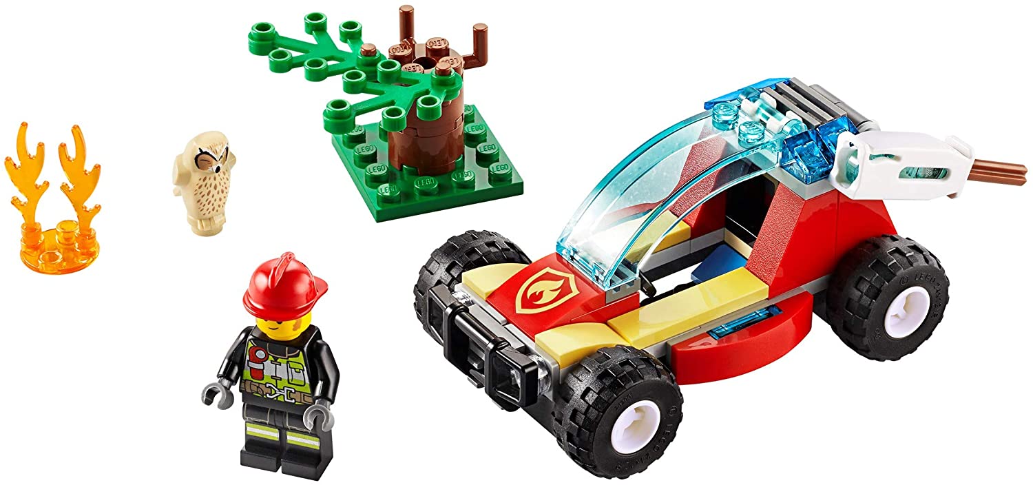 LEGO 60247 City Fire Forest Fire, Multi-color - Image 3