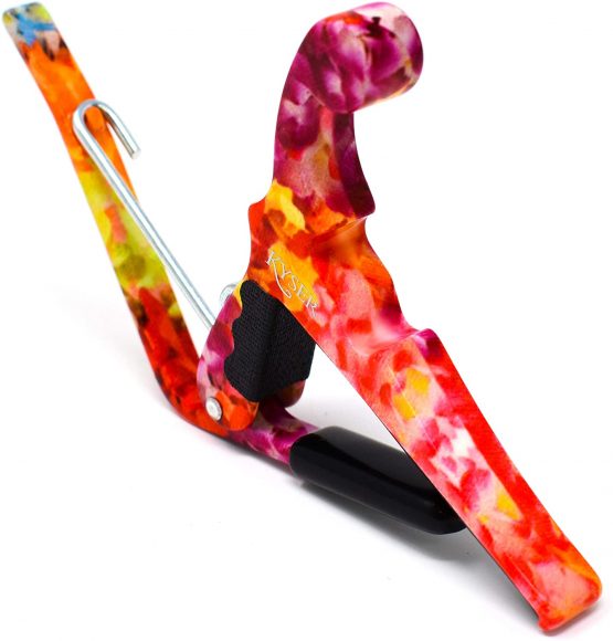 Kyser Quick-Change Capo for ukuleles, Hawaiian Lei, KULEA - Image 2