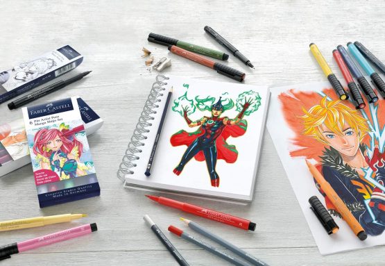 Faber-Castell Manga Starter Set,black,167152 - Image 3