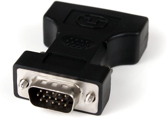 StarTech DVI-I to VGA Cable Adapter - Black - F / M - DVI I to VGA Adapter for Your VGA Monitor or Display (DVIVGAFMBK) - Image 2