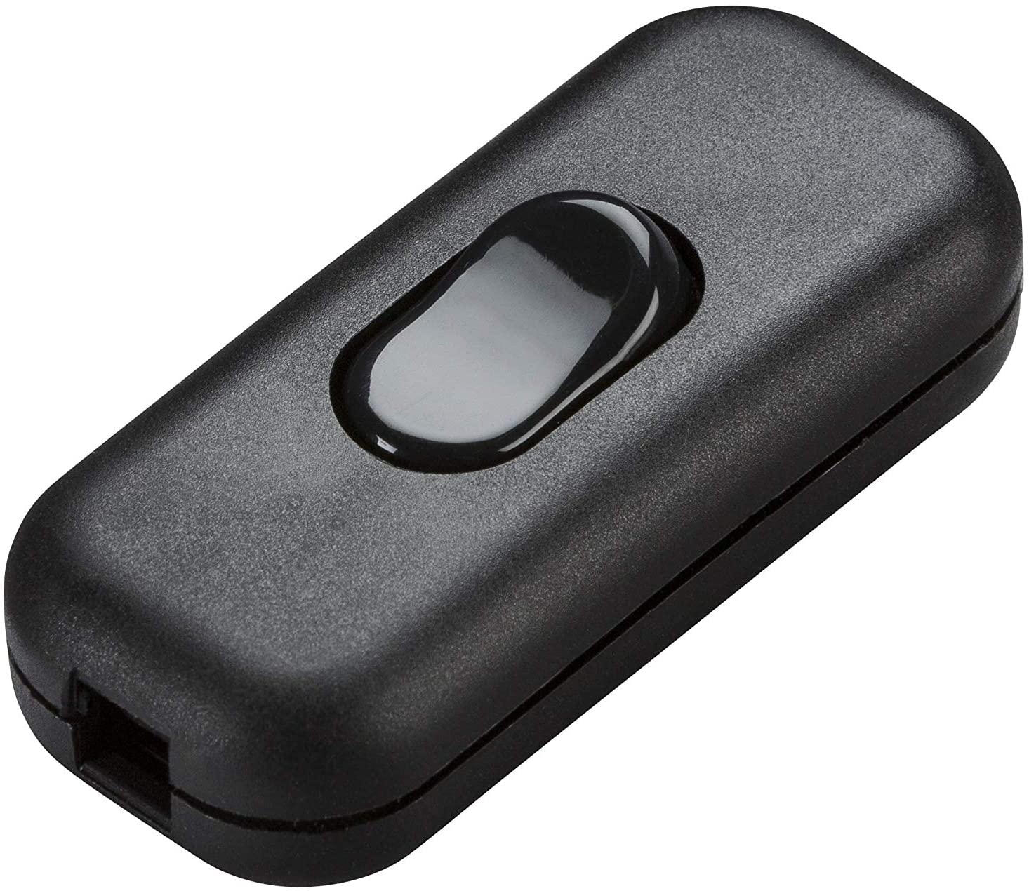 Knightsbridge ST6ABK 6A DP Inline Cord Switch, Black