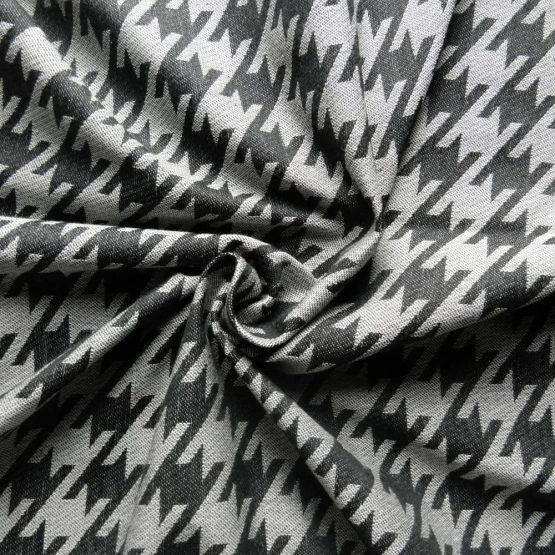 Didymos Houndstooth Baby Wrap Sling (Size 6, Anthracite) - Image 4