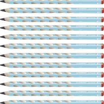 Handwriting Pencil - STABILO EASYgraph Box of 12 HB Blue Right Handed