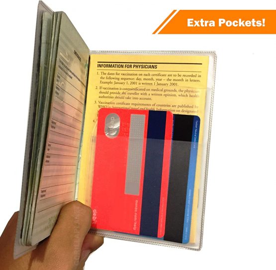 2 Clear & Transparent Passport Protective Covers - Image 3