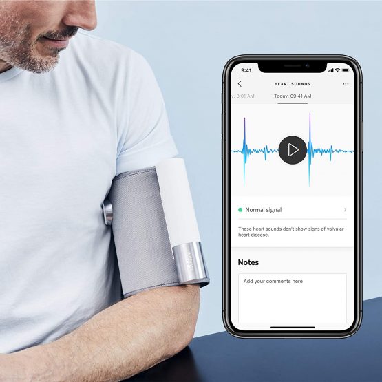 Withings BPM Core - Electric Arm Blood Pressure Monitor with ECG and Digital Stethoscope, Wi-Fi Synchronization - Image 4