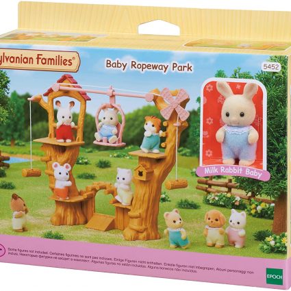 Sylvanian Families 5452 Baby Ropeway Park Playset