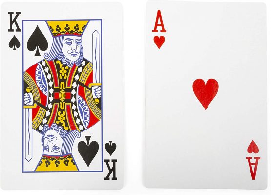 Small Foot 11367 XL Playing Cards, The Game Classics in a Robust Variation, Ages 6 Years and up Toys, Multicolored - Image 3
