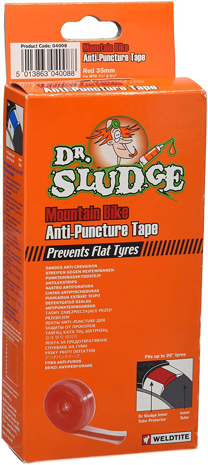 Weldtite Puncture Protection Bands, 700c, 26'' MTB, 27.5''-29'' MTB, Black