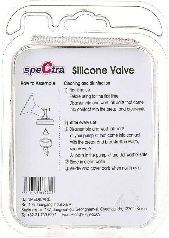 Spectra Replacement Duckbill Silicone Valves (Pack of 2) - Image 2