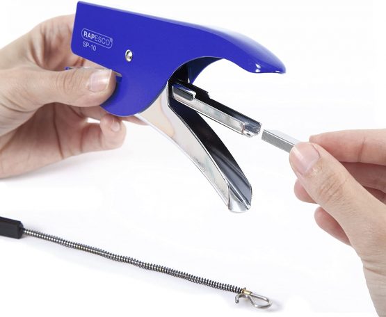 Rapesco 1329 SP-10 Stapling Plier, 12 Sheet Capacity, Blue - Image 3