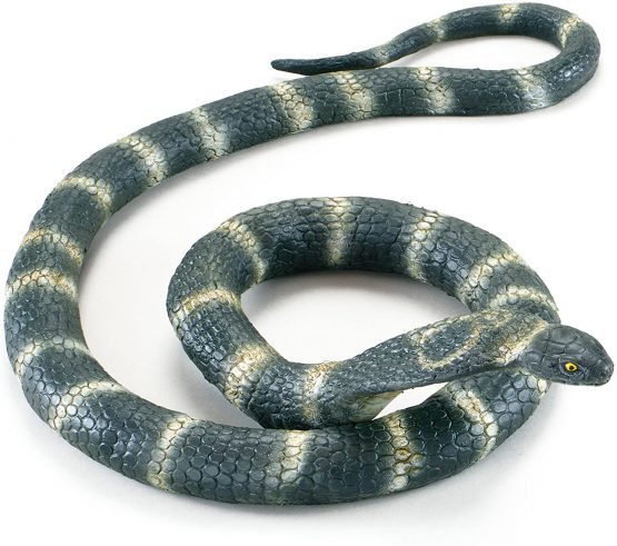 Bristol Novelty AK039 Cobra Snake Rubber Bendable Prop