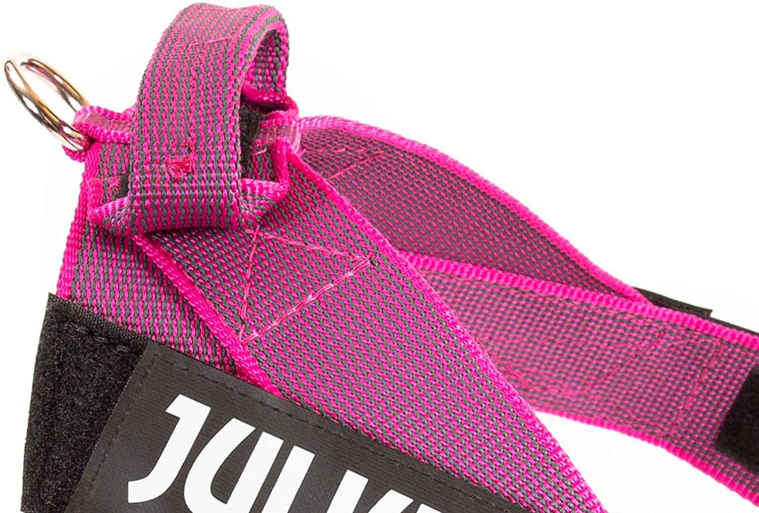 Julius-K9, IDC Color & Gray Belt Harness, Size: L / 1, Pink-Gray, L/1 - Image 3