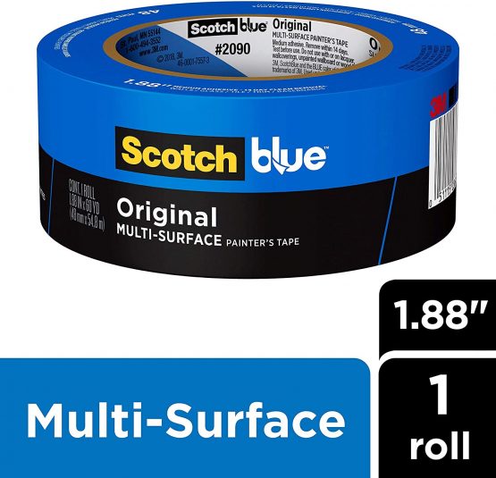 3M Professional Masking Tape 2090, 1 Roll, 48 mm x 50 m - Image 2