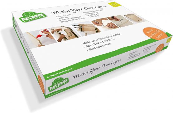 Nino NINO951-MYO Natural 15 inch Cajon Construction Kit - Image 3