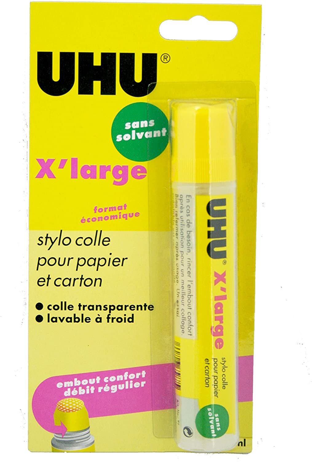 UHU GLUE PEN, liquid transparent glue, 50ml Blister, 1 - Image 2