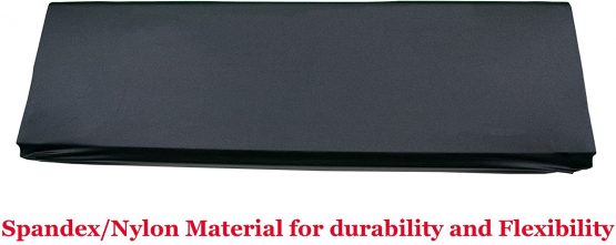 Stretchable Keyboard Dust Cover for 61 & 76 Key-keyboard: Best for all Digital Pianos & Consoles – Adjustable Elastic Cord; Machine Washable - FREE Piano Chords Ebook- 41”×16”×6”. - Image 3