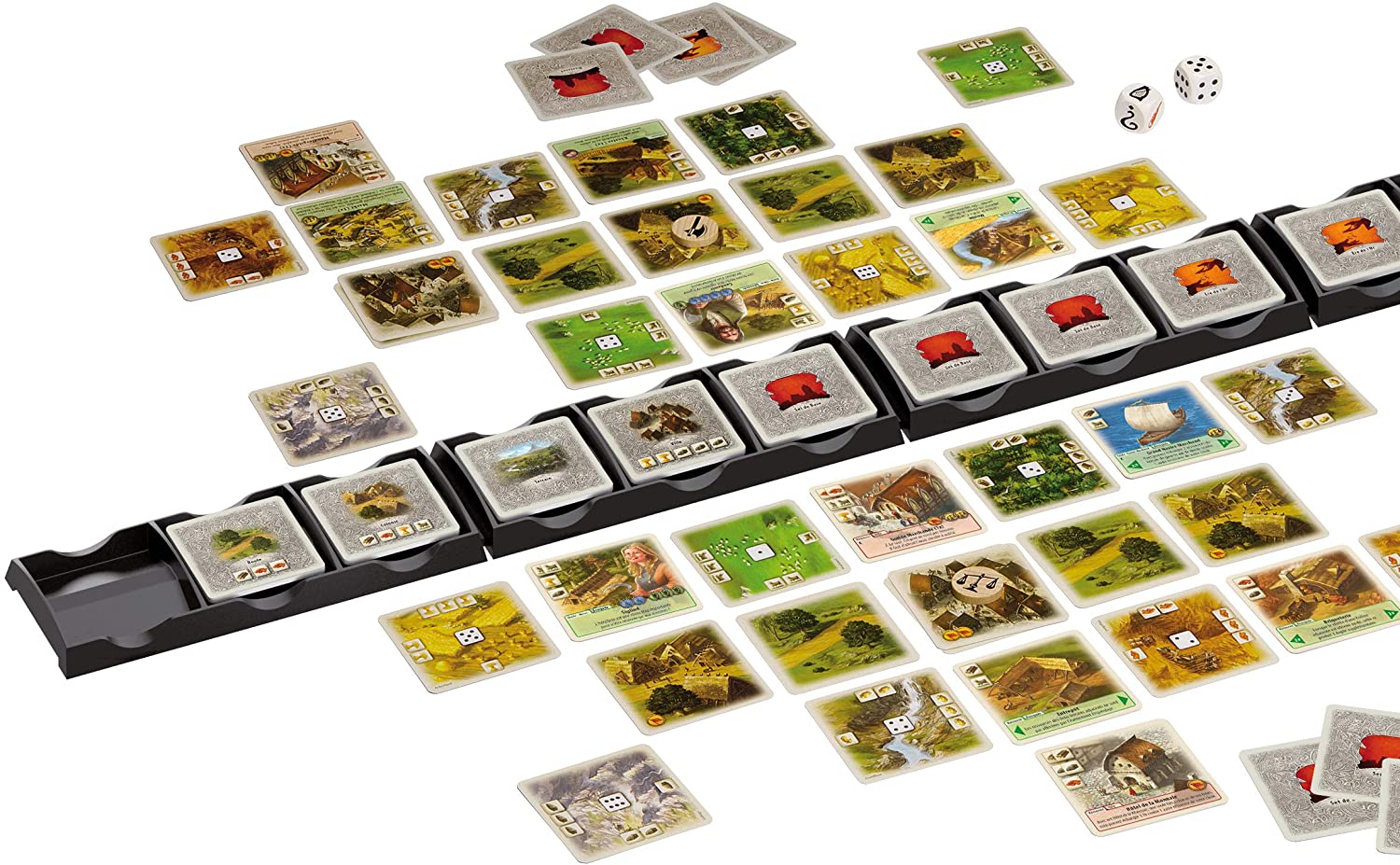 Catan Duel - Asmodee - Board Game - Strategy Game - 2 Players. Language(French), Jeu Famille, 19 cm x 6.9 cm x 27.8 cm - Image 3