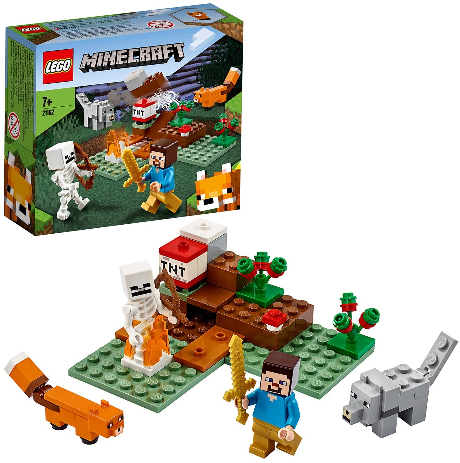 LEGO 21162 Minecraft The Taiga Adventure, Multicolored, Medium