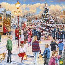 Christmas Chorus 1000 Piece Jigsaw Puzzle | Sustainable Puzzle for Adults | Premium 100% Recycled Board | Great Gift for Adults | Gibsons Games
