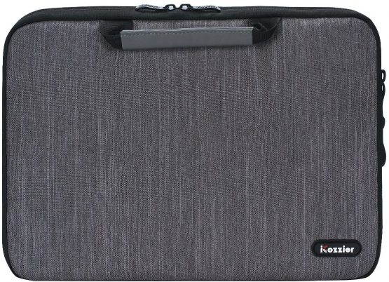 iCozzier 13-13.3 Inch Handle Laptop Sleeve Electronic Accessories Organizer Protective Bag Cover for 13" Macbook Air/Macbook Pro/Pro Retina Case–Grey - Image 4