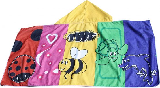 TWF Baby Hooded Swim Towel, Multi, One Size