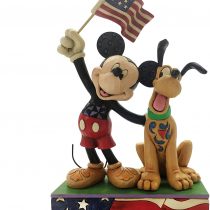 Disney Traditions A Banner Day Mickey And Pluto Figurine