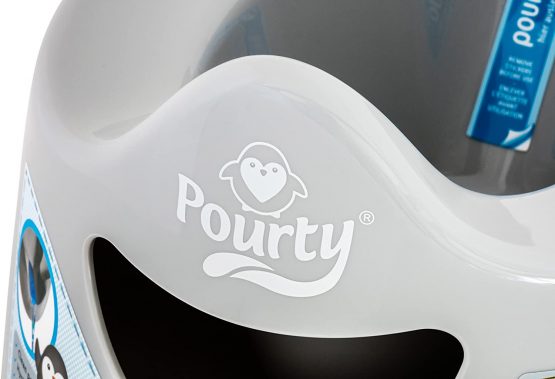 Pourty Easy-to-Pour Potty (Penguin Grey), P1GR - Image 2
