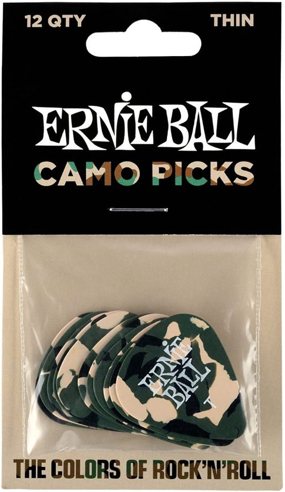 Ernie Ball P09221 Camouflage Cellulose Thin bag of 12