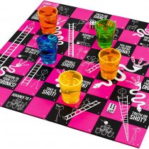 THE TWIDDLERS - Snakes and Ladders themed Drinking Party Game, Funnels & Ladders