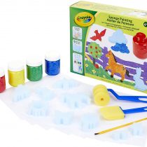 Crayola Sponge Painting, Multi-Coloured