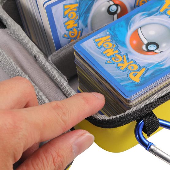 D DACCKIT Carrying Case for Pokemon Trading Cards, Fits Up to 400 Cards