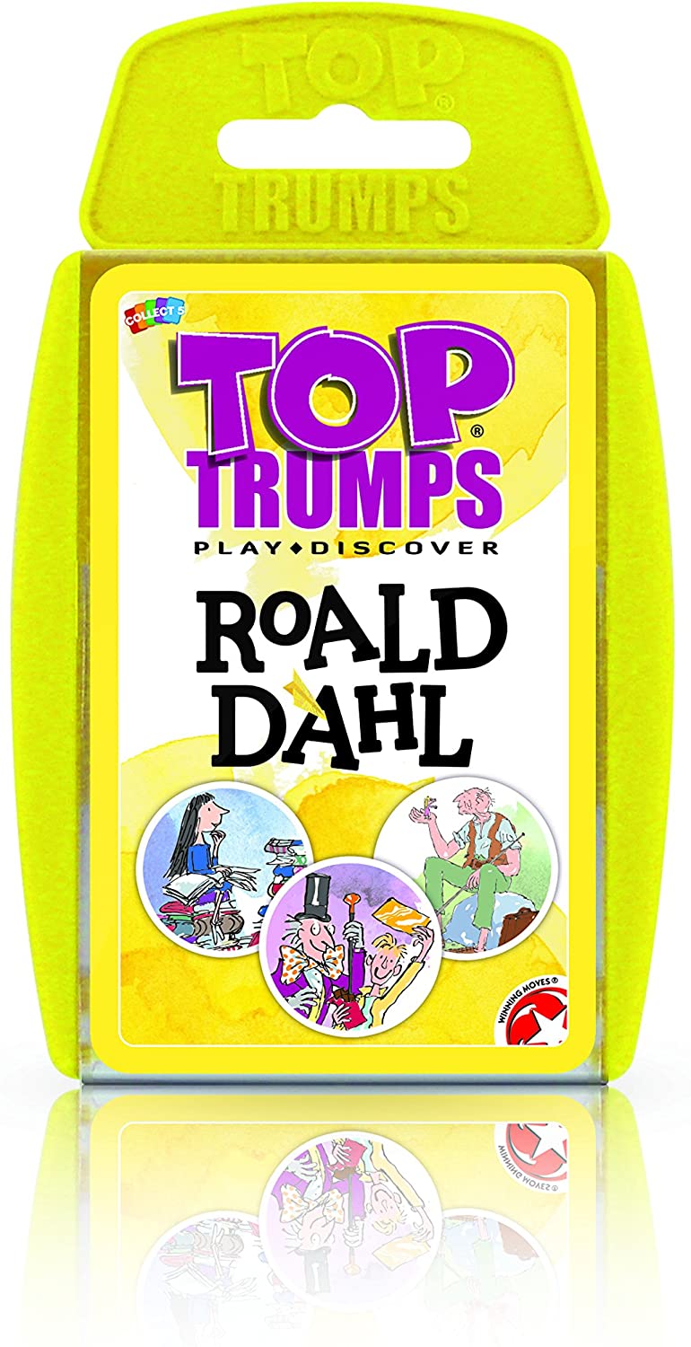 Top Trumps 1946 Roald Dahl-Specials Travel Card Game, Multi, 85mm x 140mm x 20mm - Image 2
