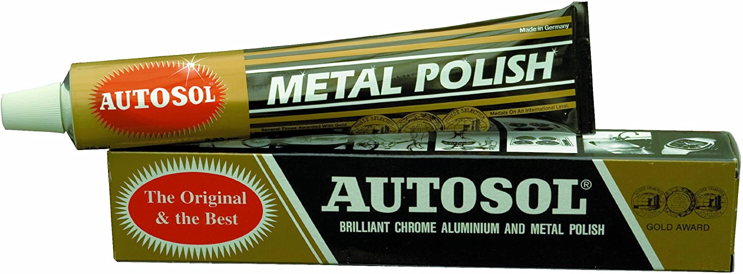 Autosol Metal Polish Paste for Home Bike, Boat and Car Cleaning, Alloy Wheel Cleaner - Image 2