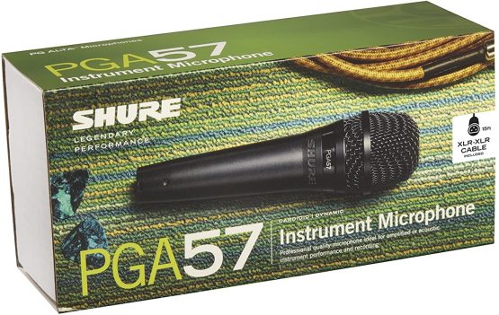 Shure PG ALTA Cardioid Dynamic Instrument Microphone with XLR-XLR Cable (PGA57-XLR) - Image 3