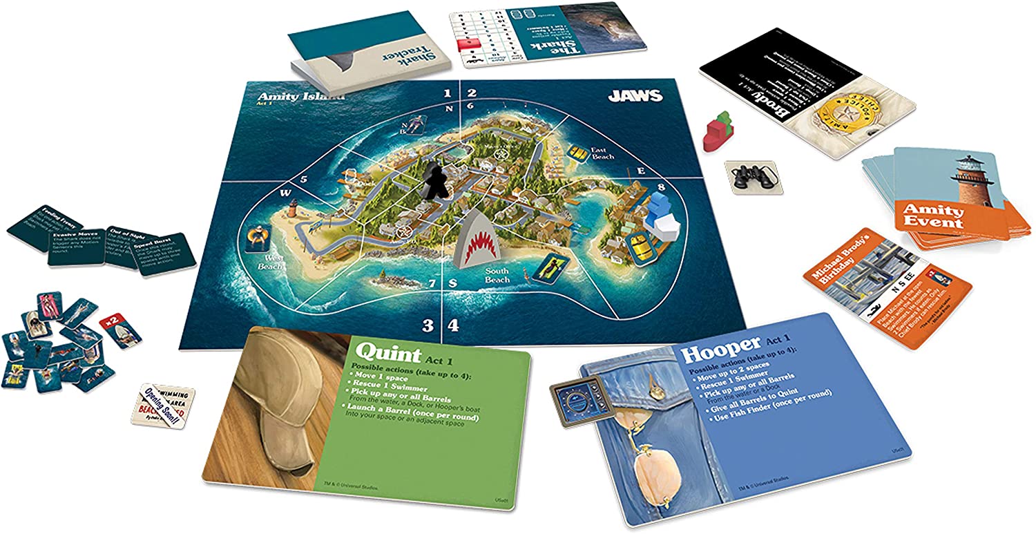 Ravensburger Jaws Immersive Strategy Board Games for Adults and Kids Ages 12 Years Up - 2 to 4 Players, White - Image 4