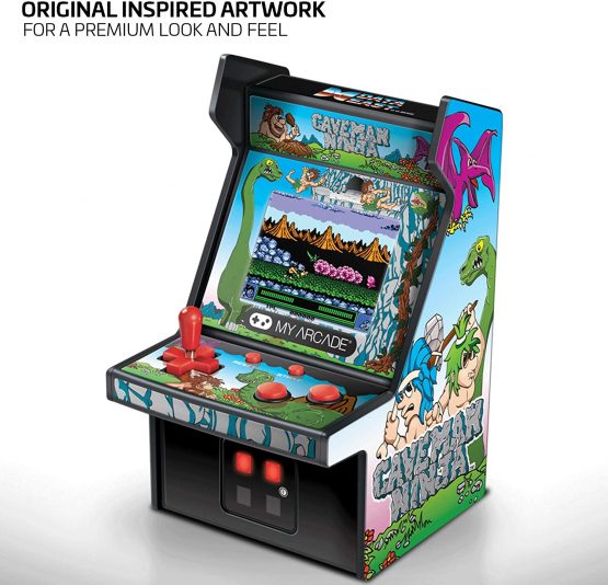 6" Collectible Retro Caveman Ninja Micro Player (Electronic Games) - Image 3