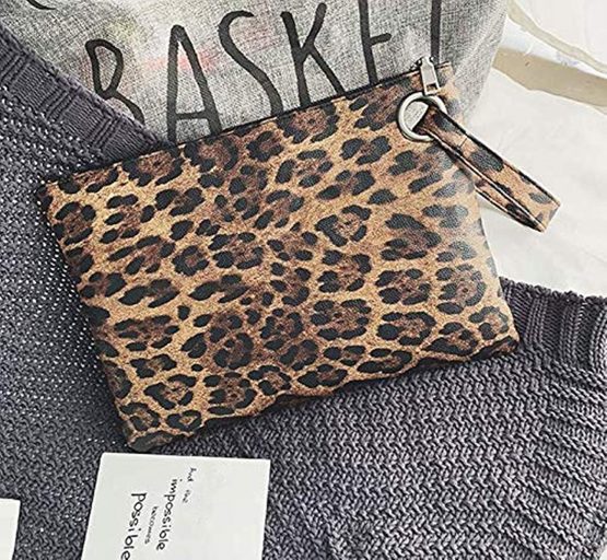Tskybag Oversized Clutch Bag Purse, Womens Large Pu leather Evening Wristlet Handbag - Image 2