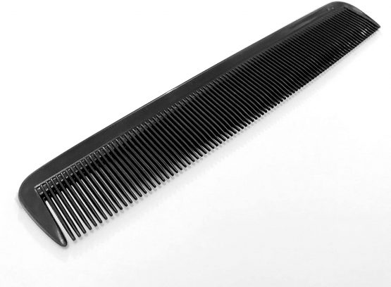 CS Beauty® - Gents Pocket Hair Plastic Comb 6" Pack of 2