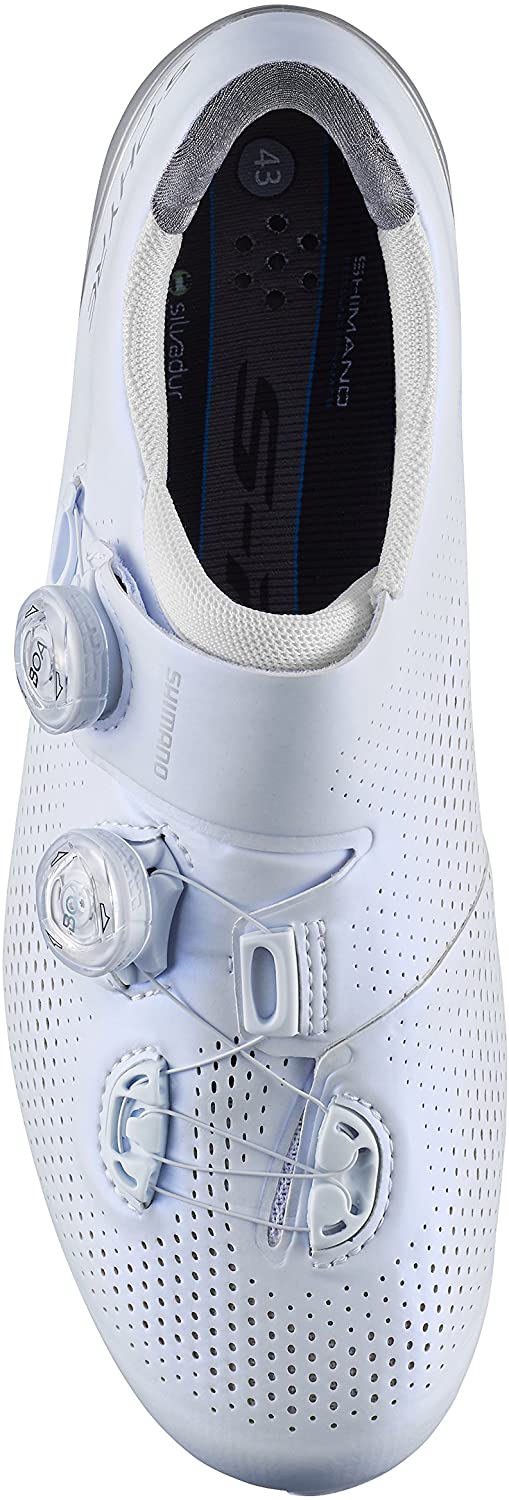SHIMANO , Mens Cycling Shoes White White, Standard, 42 EU - Image 2