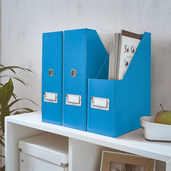 Leitz Magazine File, A4, Click and Store Range 60470036 - Blue - Image 2