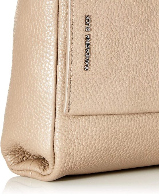 Mandarina Duck Women's Mellow Leather Tracolla/Nero Messenger Bag, 21x15x6.0999998999999994 Centimeters (W x H x L) - Image 4
