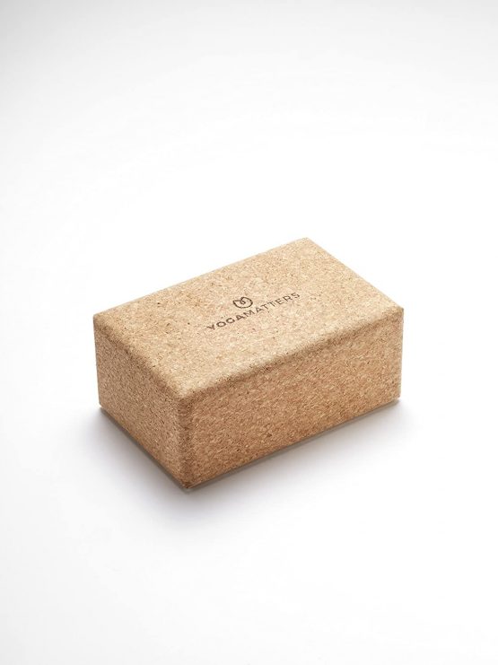Yogamatters Large Cork Yoga Brick Block | Eco Friendly, Sustainable and Non-Toxic | Perfect for Yoga, Pilates, Training and Home Workouts - Image 2