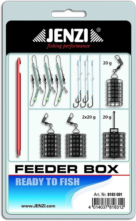 Jenzi Feeder Box ground fishing set