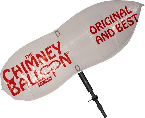 12 x 24 inch Chimney Balloon Chimney Draught Excluder + FREE mouth inflation tube - Original and Best, Made in the UK