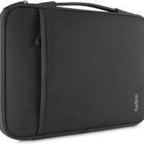 Belkin Slim Protective Sleeve with Carry Handle and Zipped Storage for Chromebooks, Netbooks and Laptops Upto 13 inch - Black
