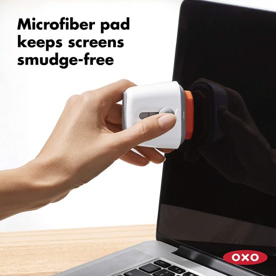 OXO 12246100 Good Grips Sweep & Swipe Laptop Cleaner, White - Image 3