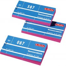 Herlitz 892703 Number Pads 1 – 1000 Number 1 10 x 100 Sheets