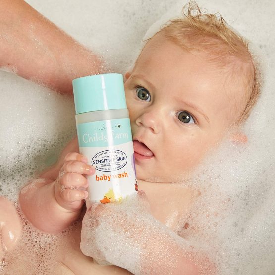 Childs Farm - Baby Body Wash, Gently Cleanses & Moisturises, Sensitive Skin, Unfragranced, Suitable for Newborns, 250ml - Image 2